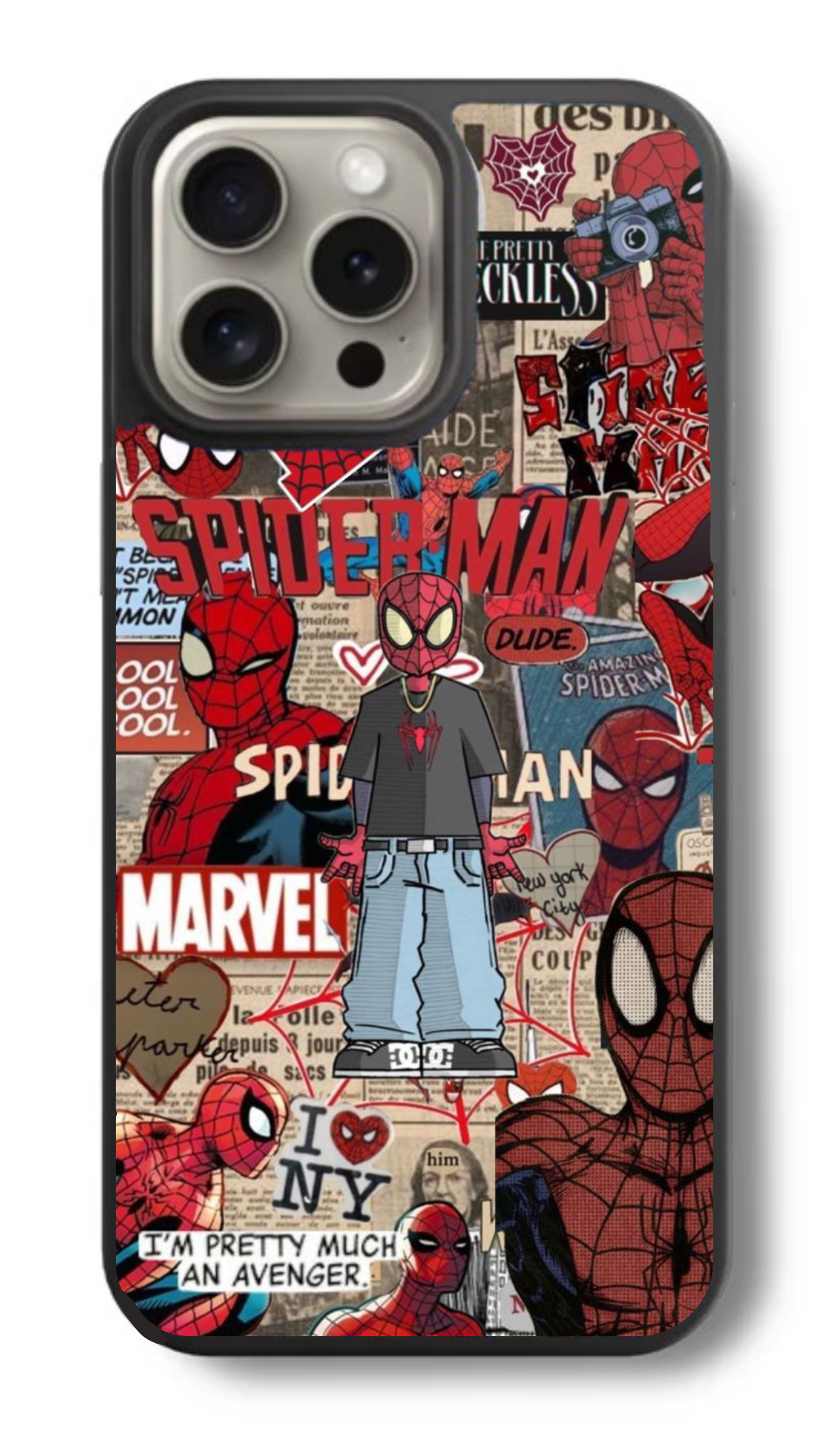 Spider-Verse – Collage Edition Glass Cover