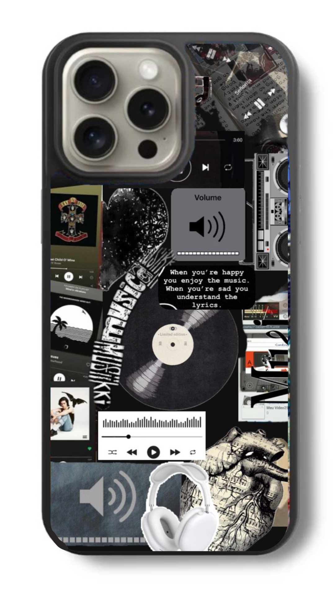 Feel the Beat – Music Vibes Glass Cover