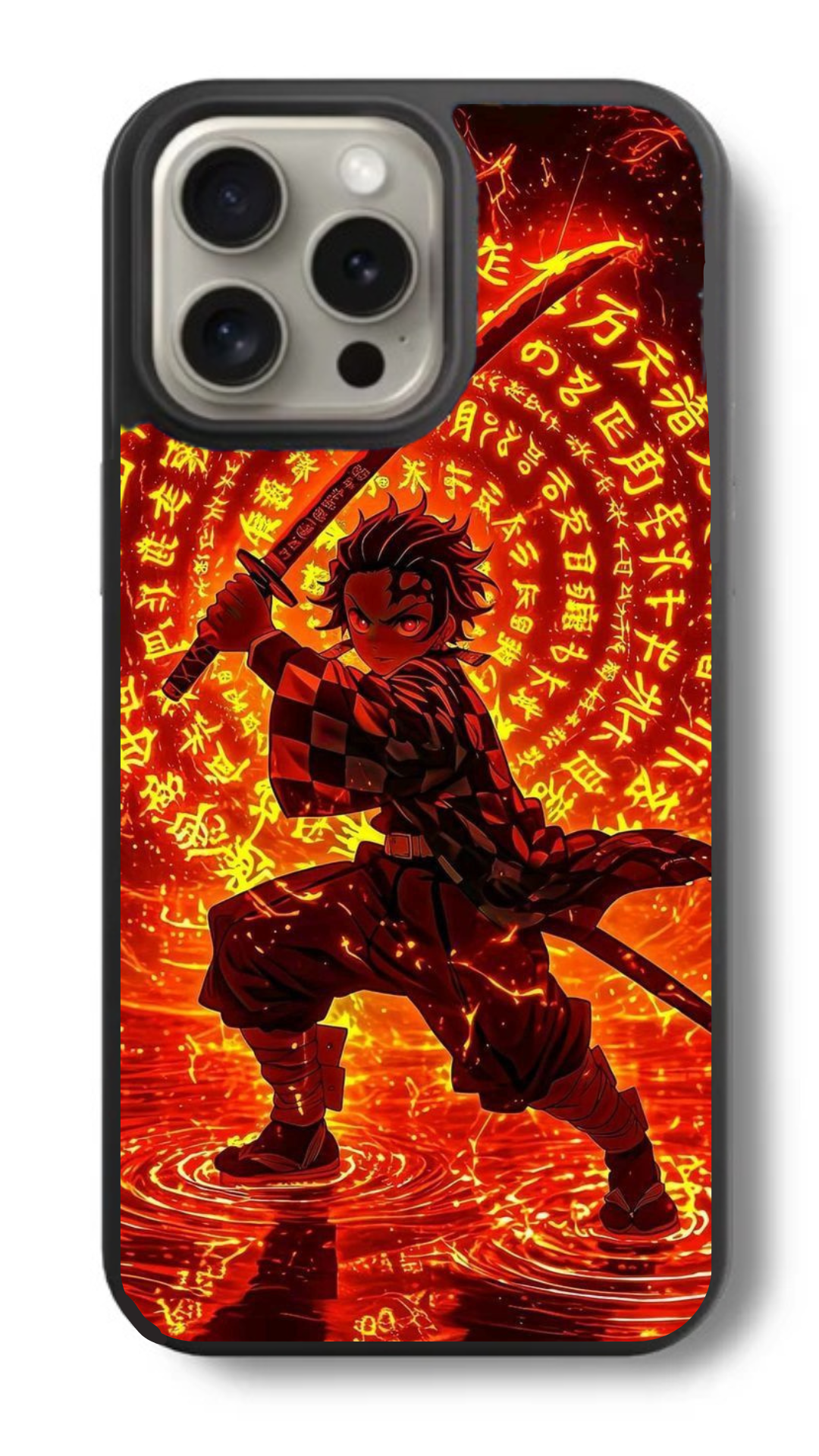 Tanjiro – Water Breathing Glass Cover