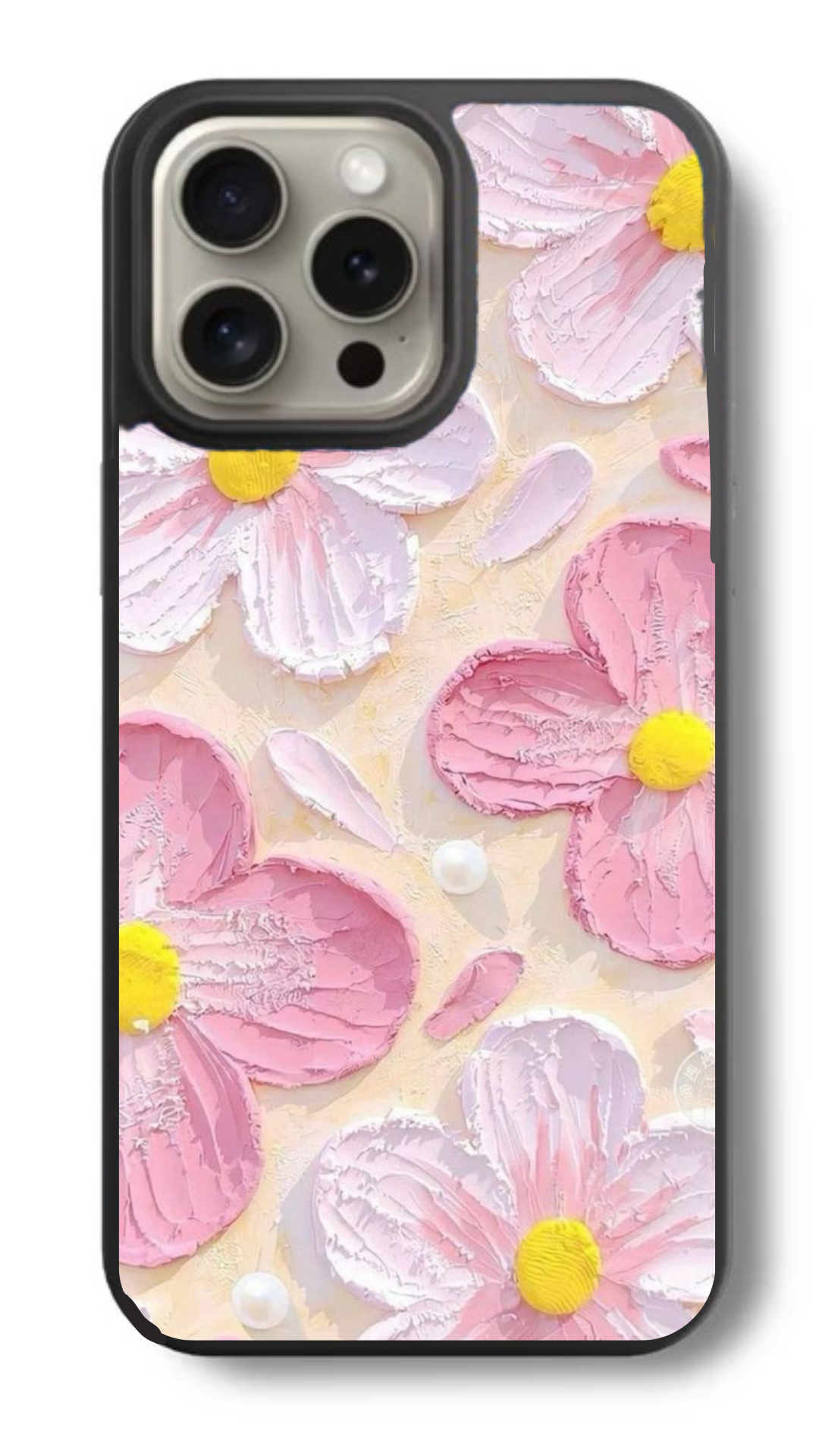 Pastel Bloom – Soft Floral Glass Cover
