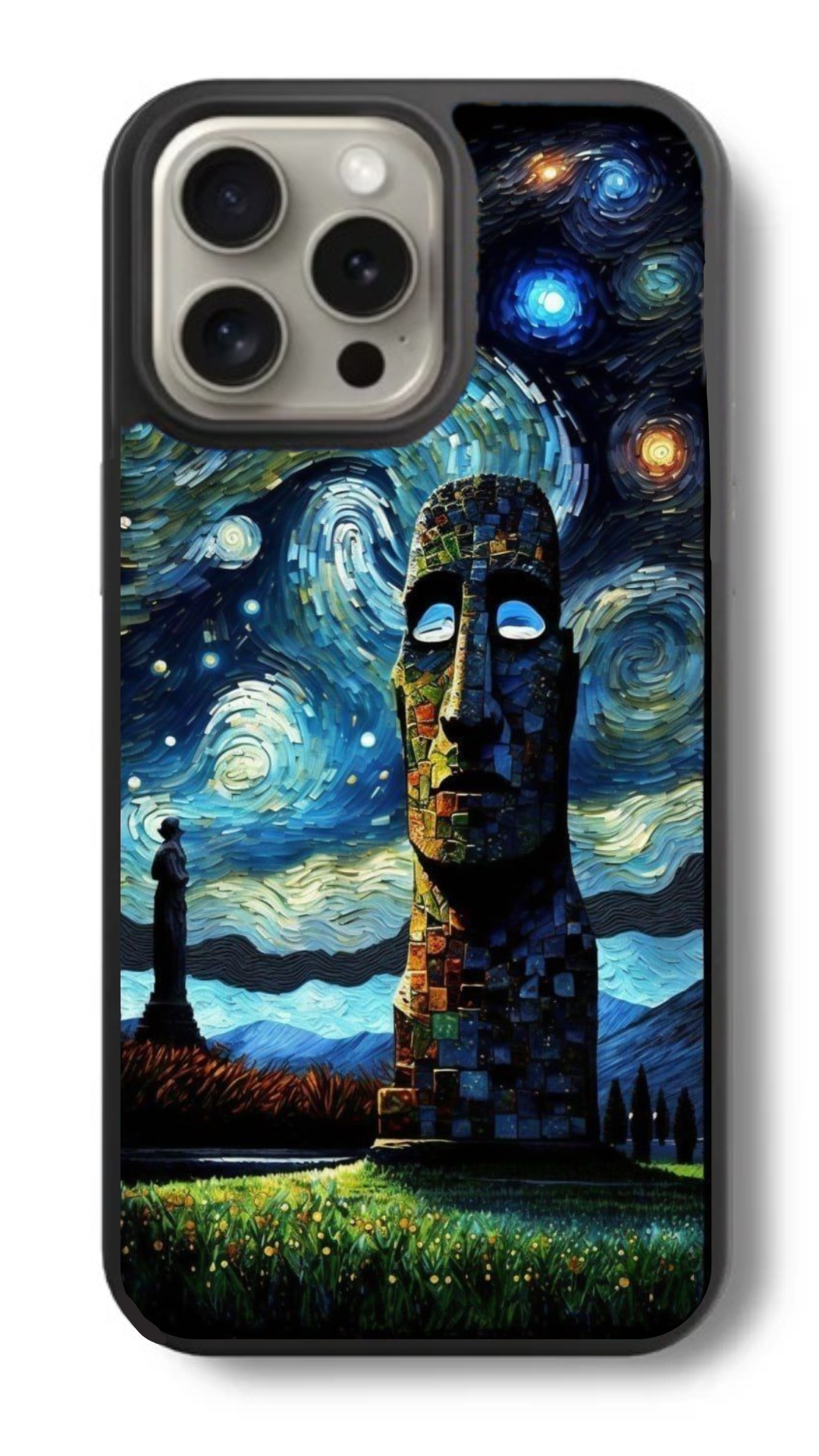 Van Gogh – Twilight City Lights Glass Case