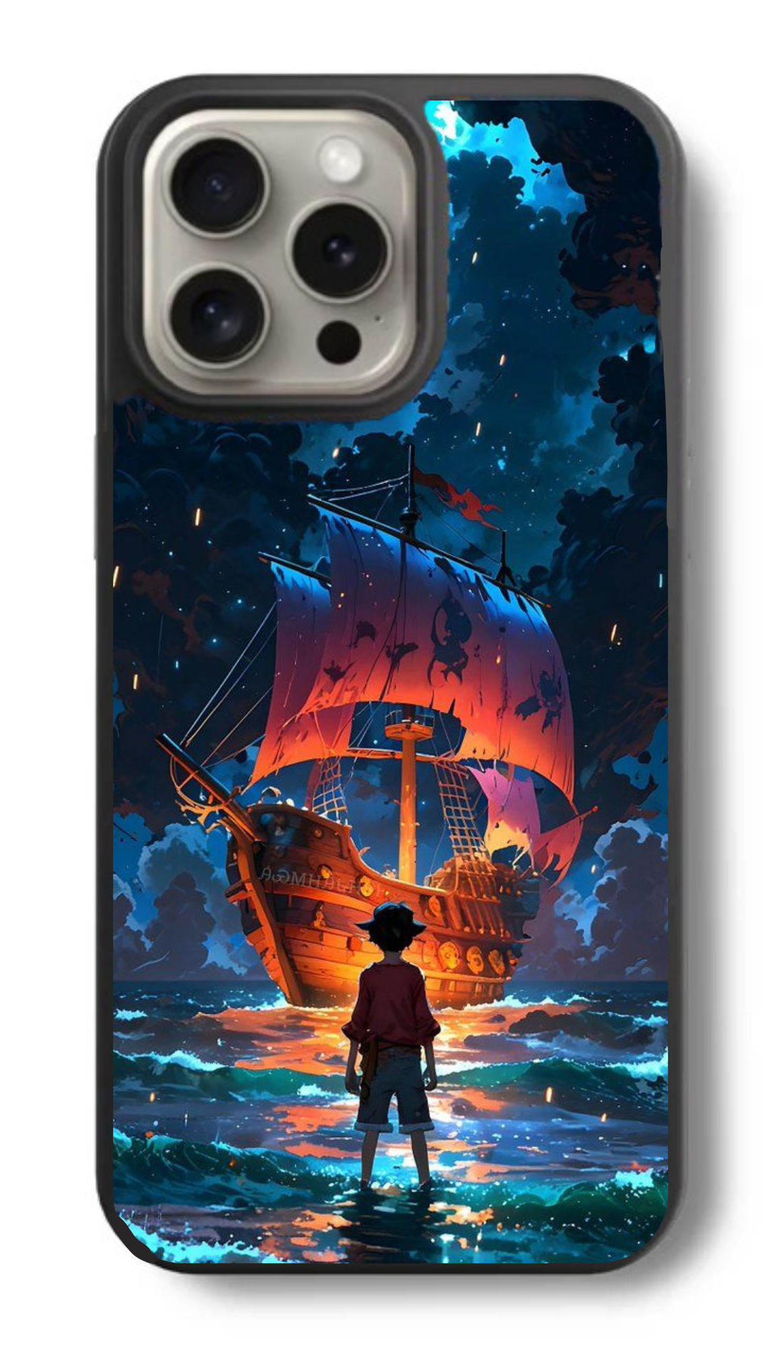 Luffy – Thousand Sunny Boat Glass Cover