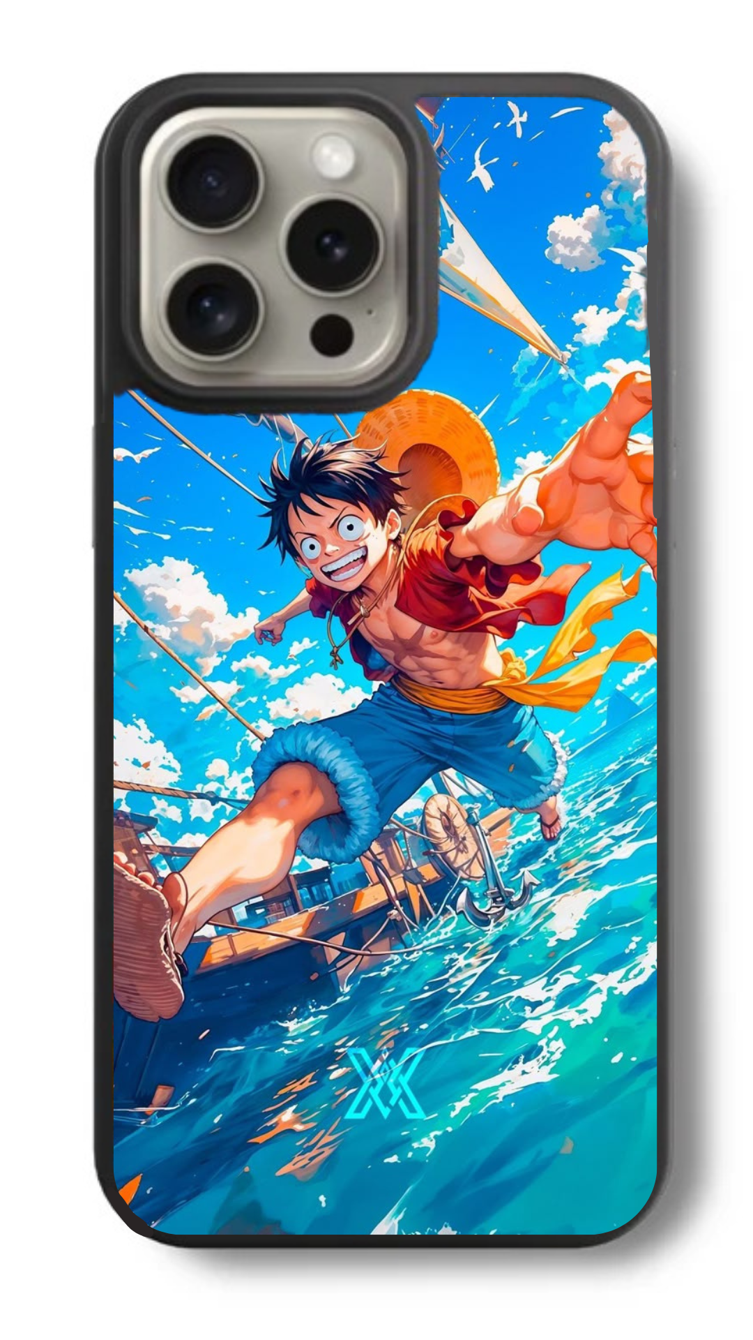 Luffy – Pirate King Vibes Glass Cover