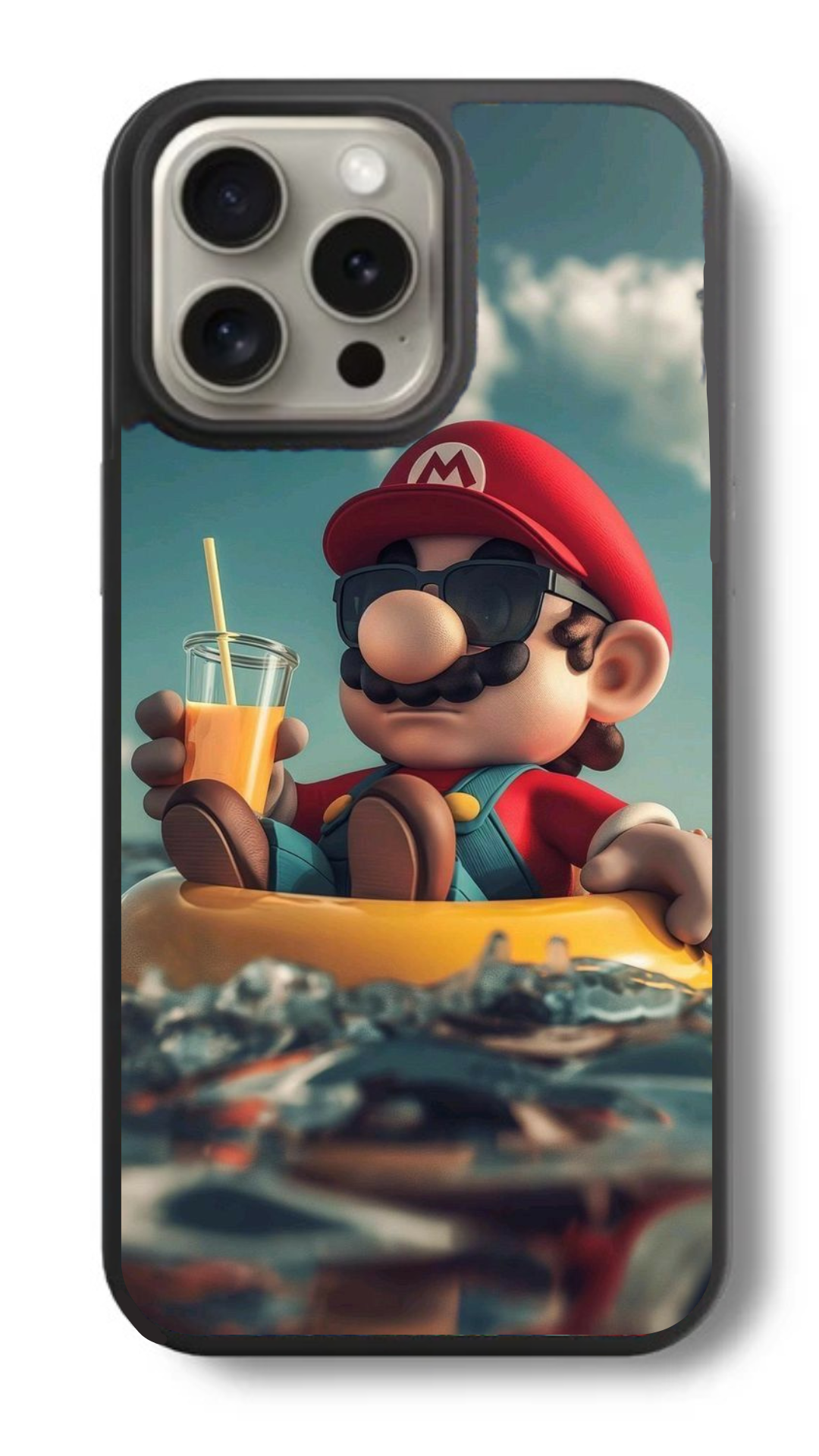 Mario Vibes – Chilling Mode Glass Cover