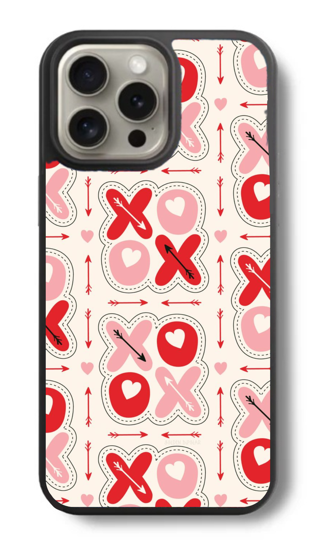 XOXO – Hugs & Vibes Glass Cover