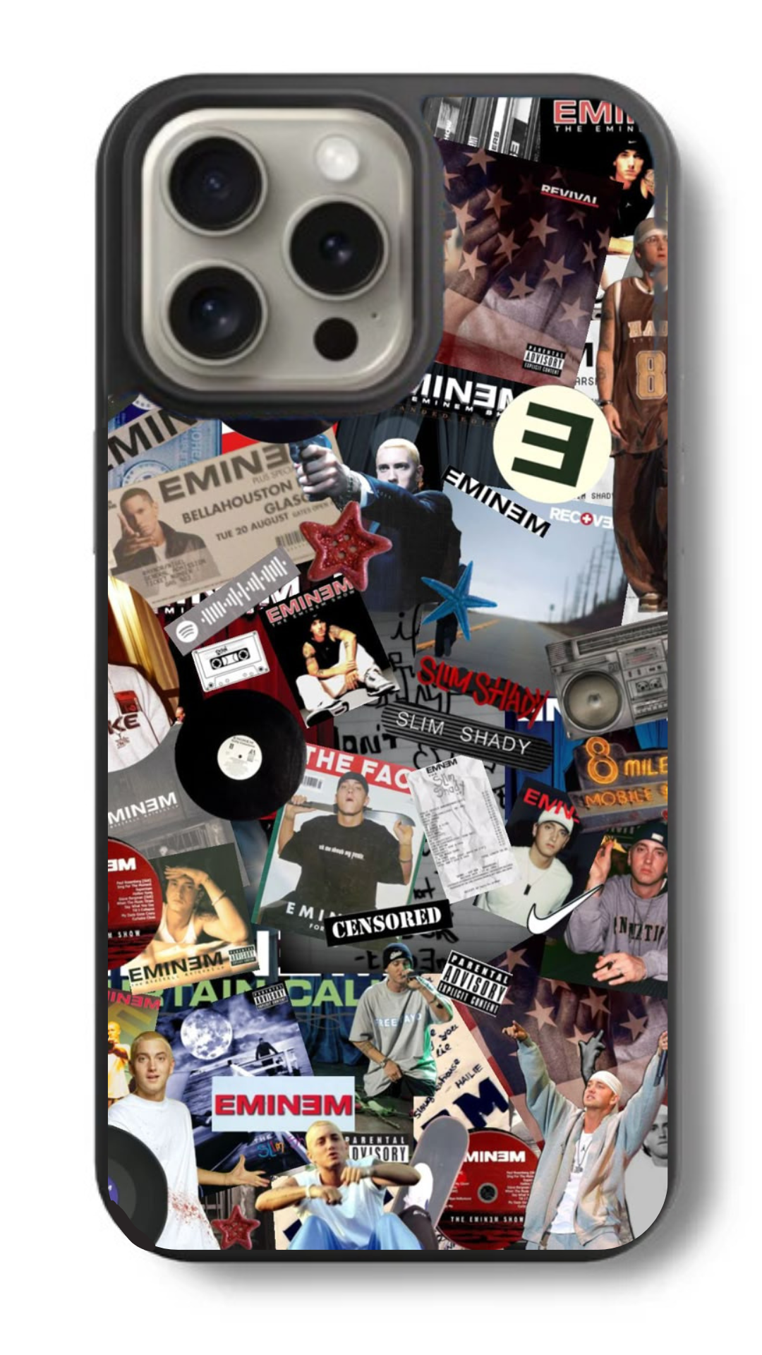 Eminem Rap God Edition Glass Cover