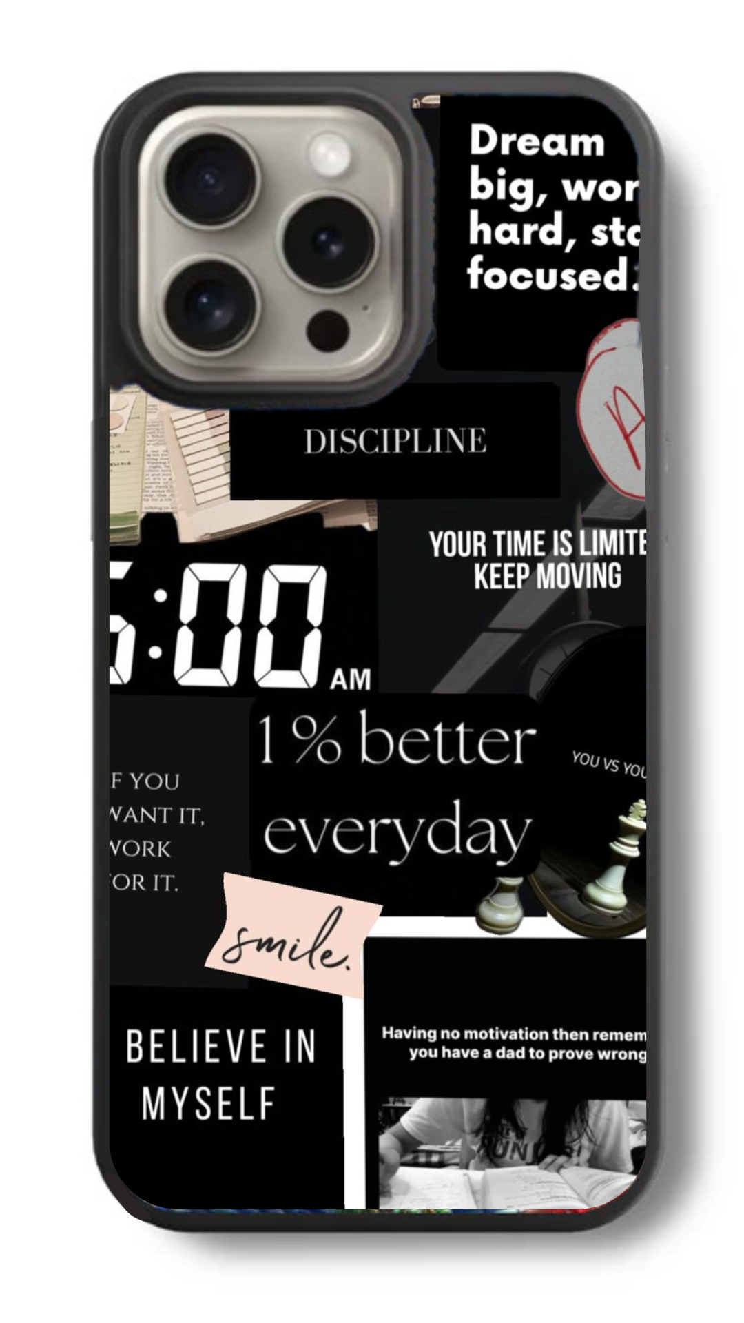 Dream Big – Vision Driven Glass Cover