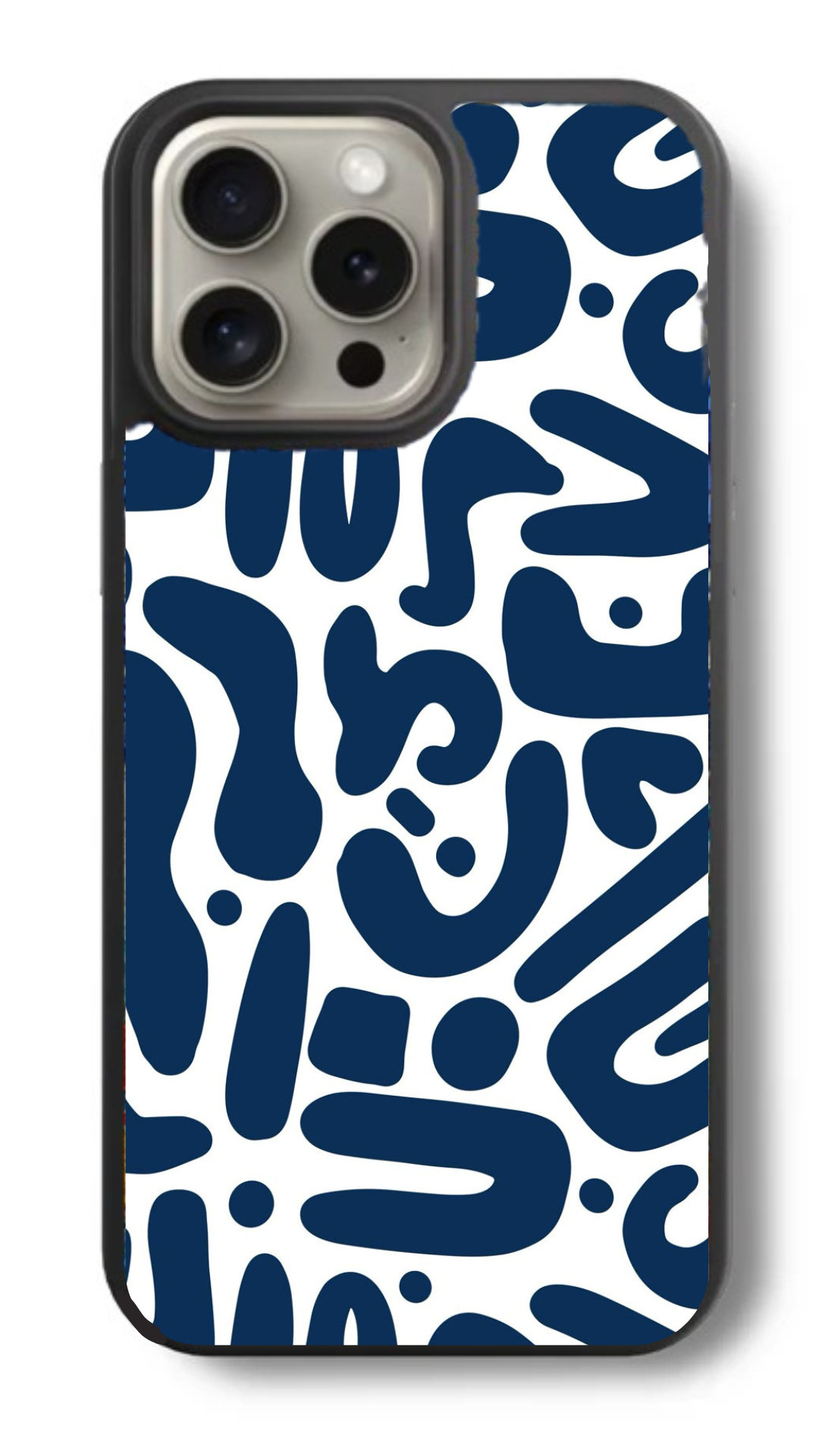 Blue Contrast – Bold in Every Line