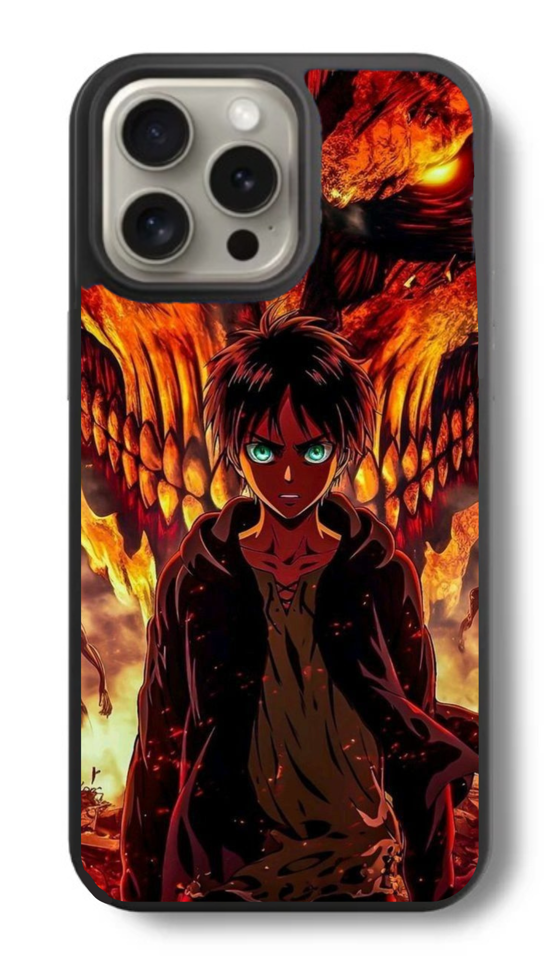 Eren Yeager – Titan Within Glass Cover