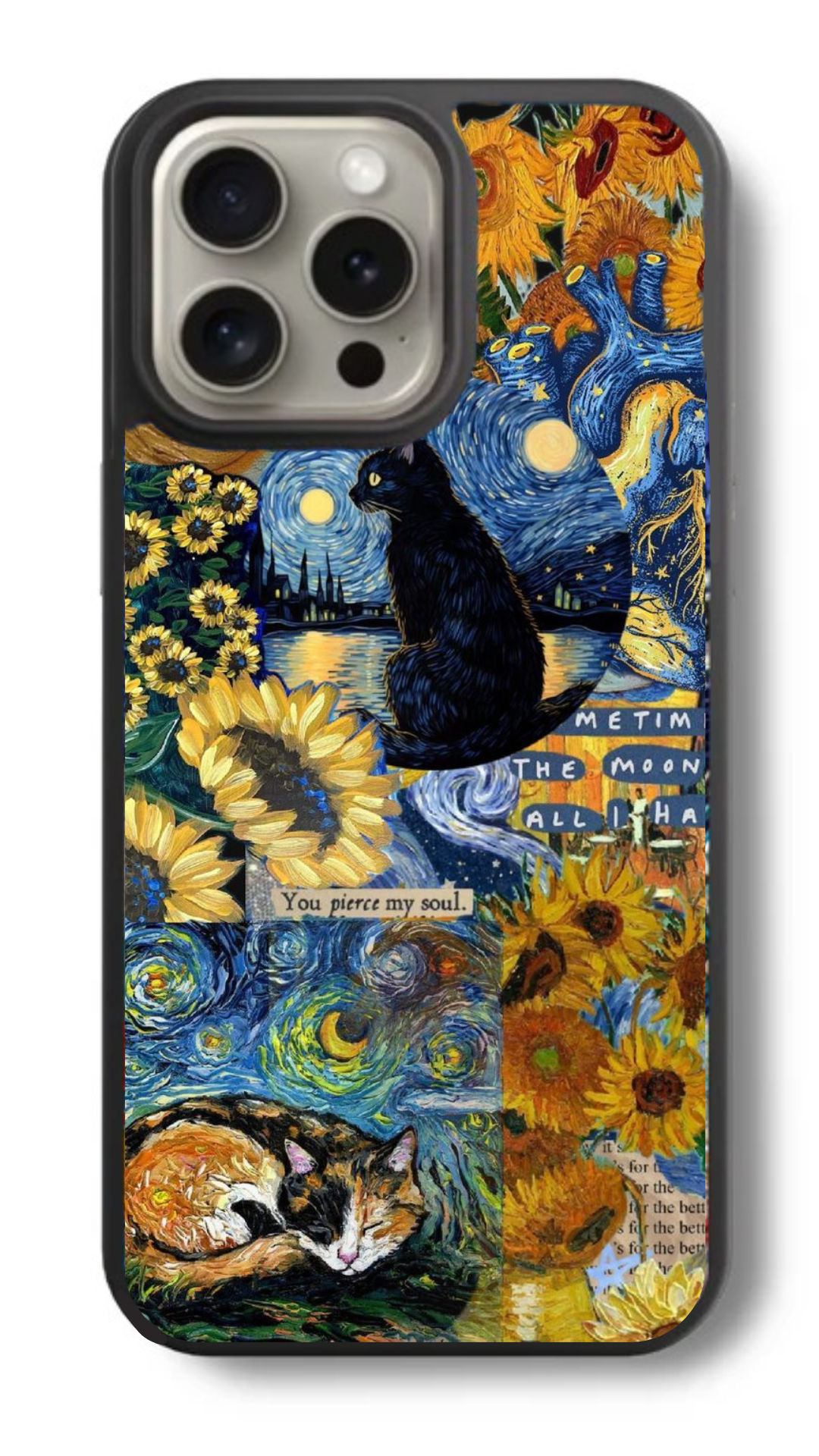 Van Gogh Whiskered Muse Glass Cover