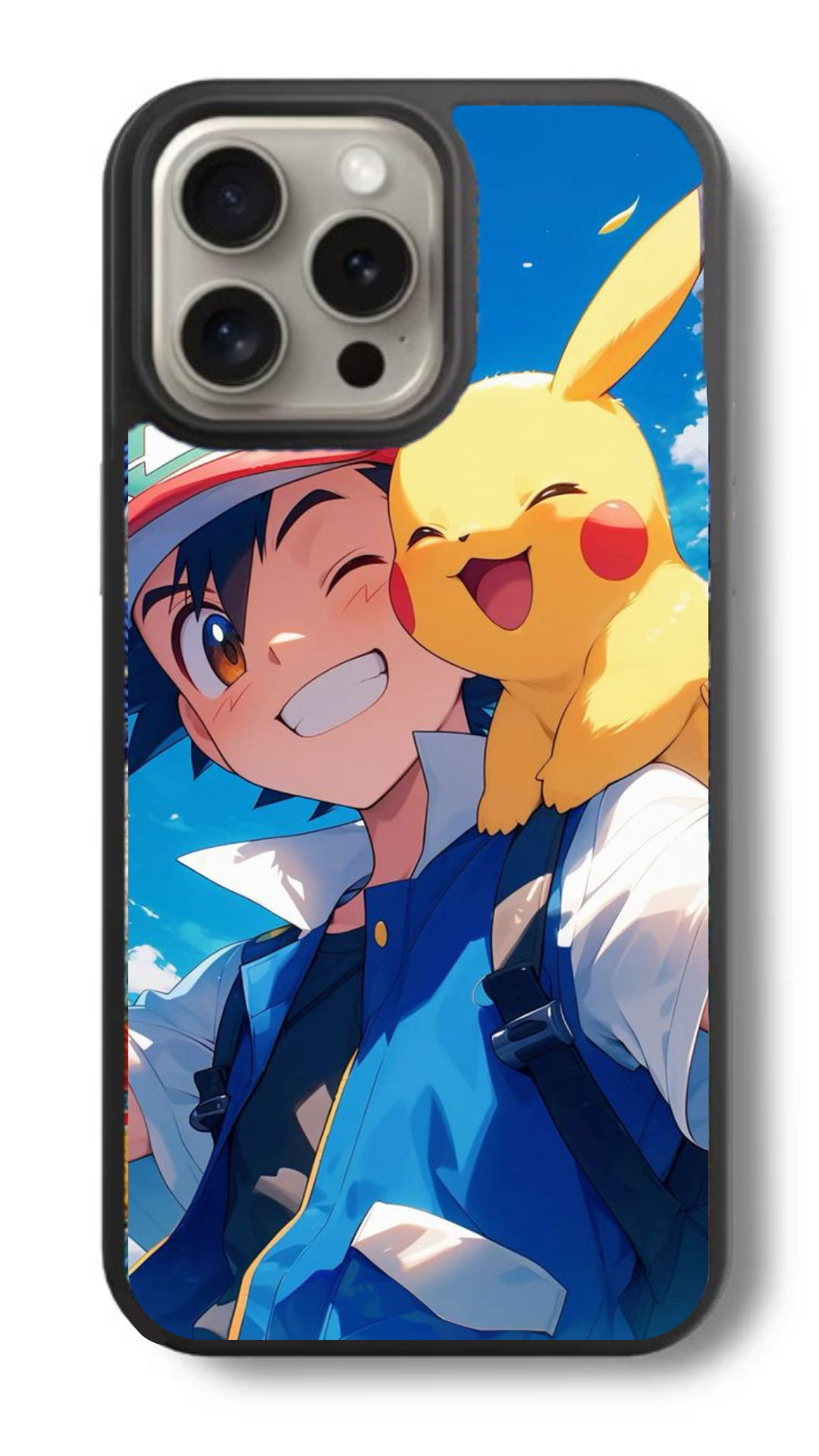 Ash & Pikachu – Trainer Bond Glass Cover