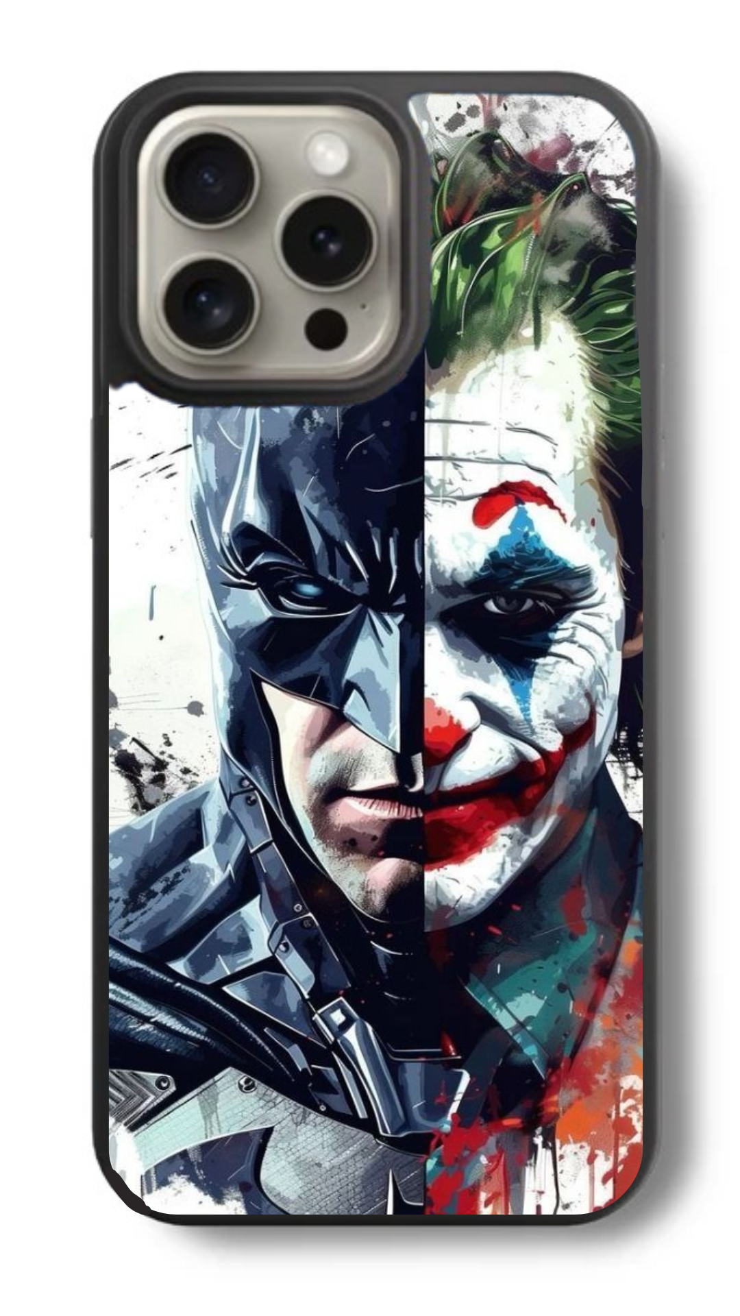 Joker vs Batman – Chaos & Justice Glass Cover – Cover factory