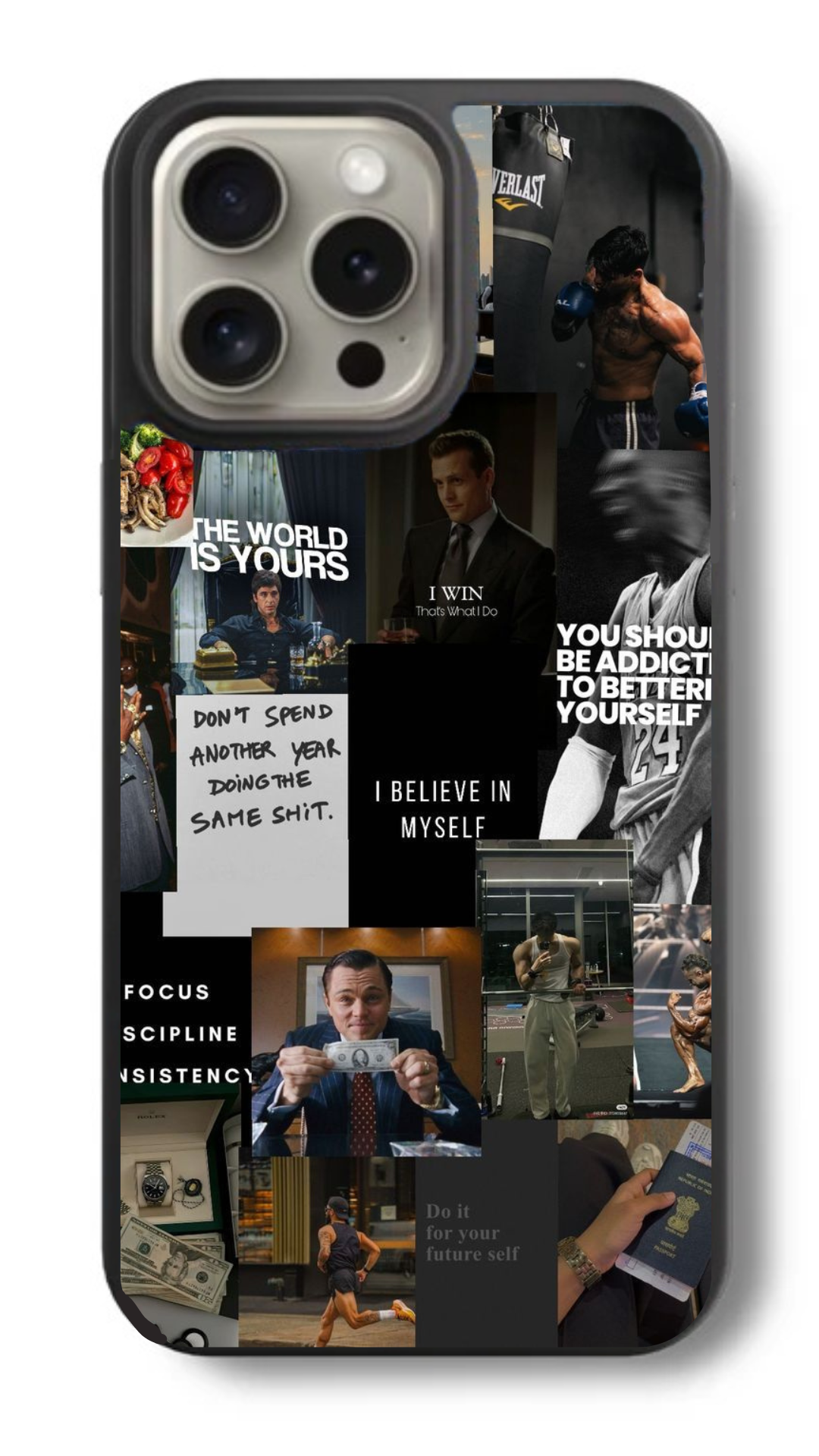 The World is Yours – Power Mindset Glass Cover