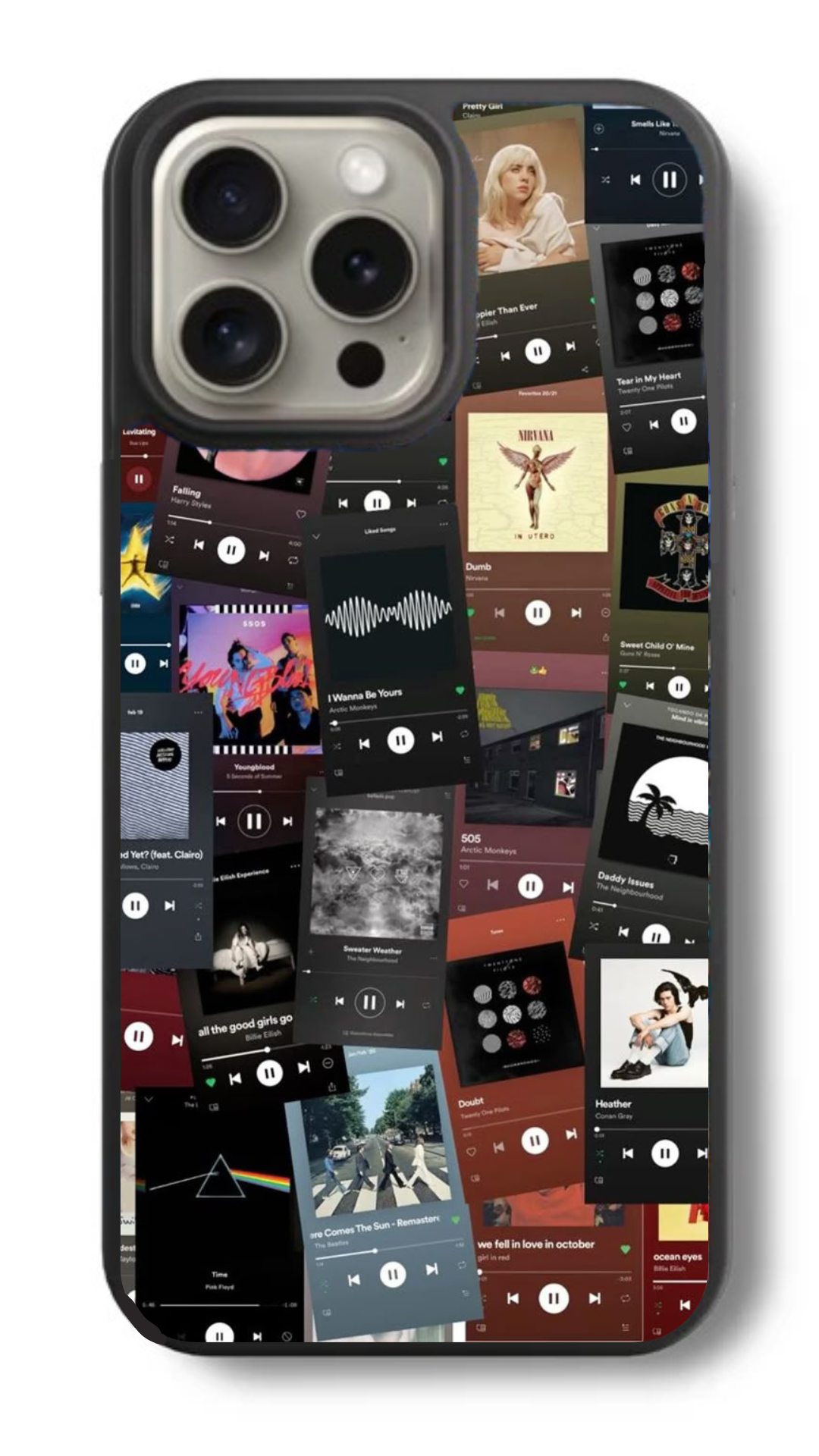 Rhythm Vibes Glass Phone Cover