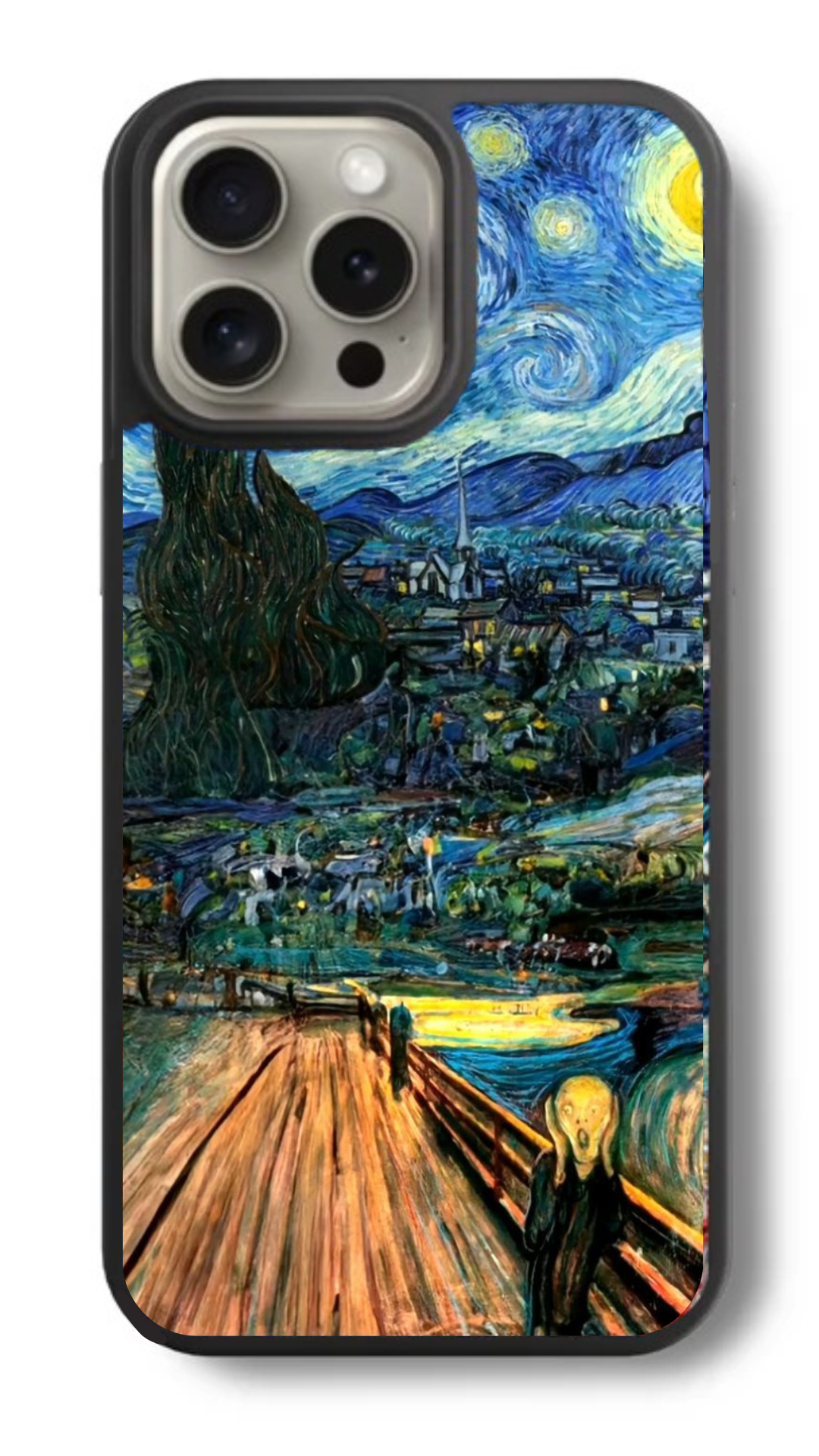 Van Gogh Urban Glow Glass Cover
