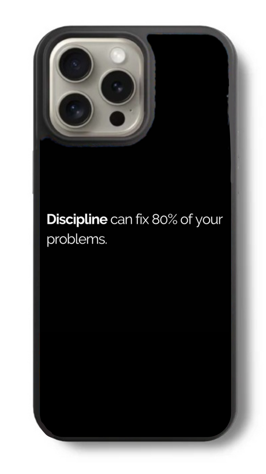 Discipline – Master the Grind Glass Cover