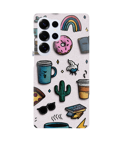 Samsung Trendy Cover – Retro Pop Art