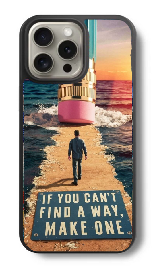 Make Your Way – Hustler’s Quote Glass Cover