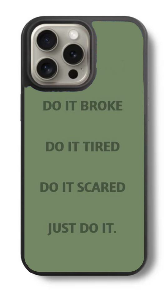 Don’t Be Broke – Hustle Reminder Glass Cover